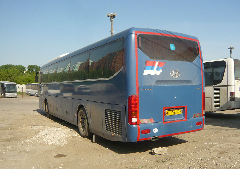 Самарская область, Hyundai Universe Space Luxury № ЕВ 163 63