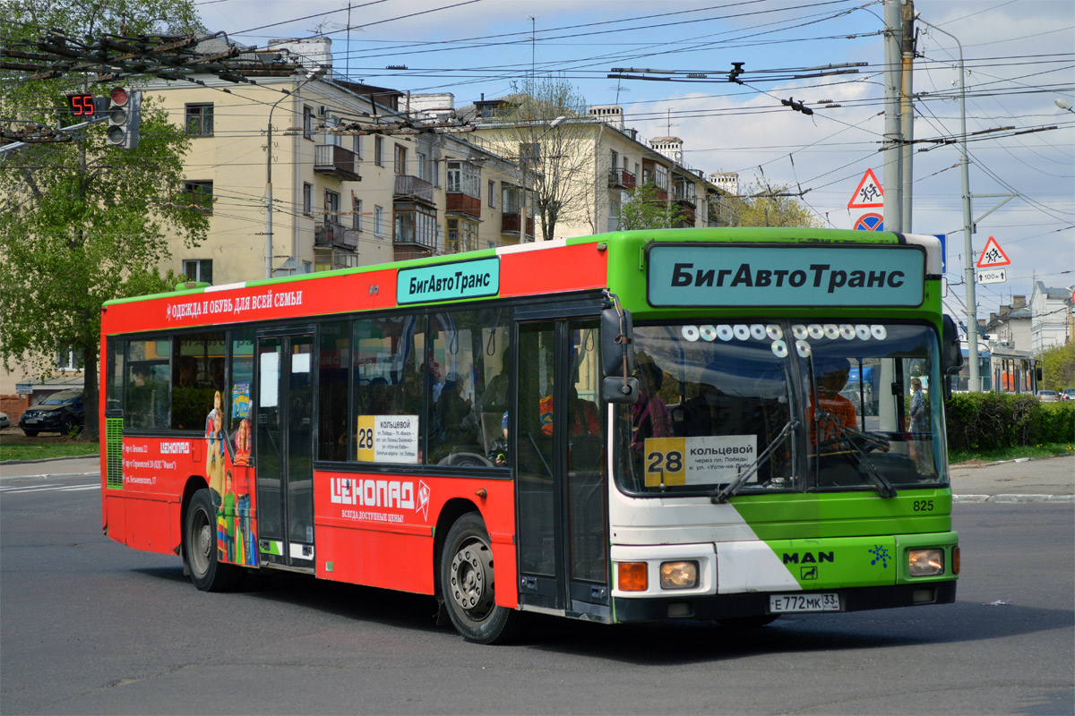 Владимирская область, MAN A10 NL202 № Е 772 МК 33