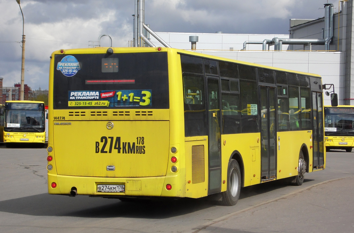 Санкт-Петербург, Golden Dragon XML6125CR № В 274 КМ 178