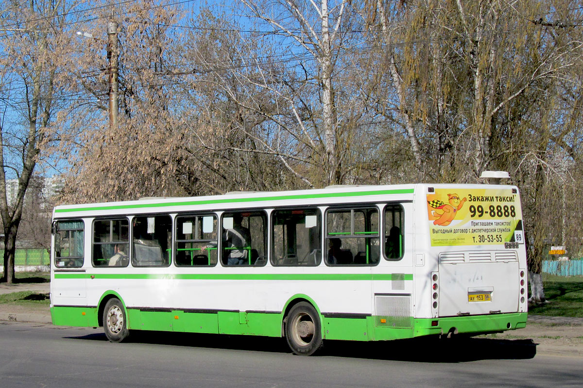 Пензенская область, ЛиАЗ-5256.45 № АУ 153 58