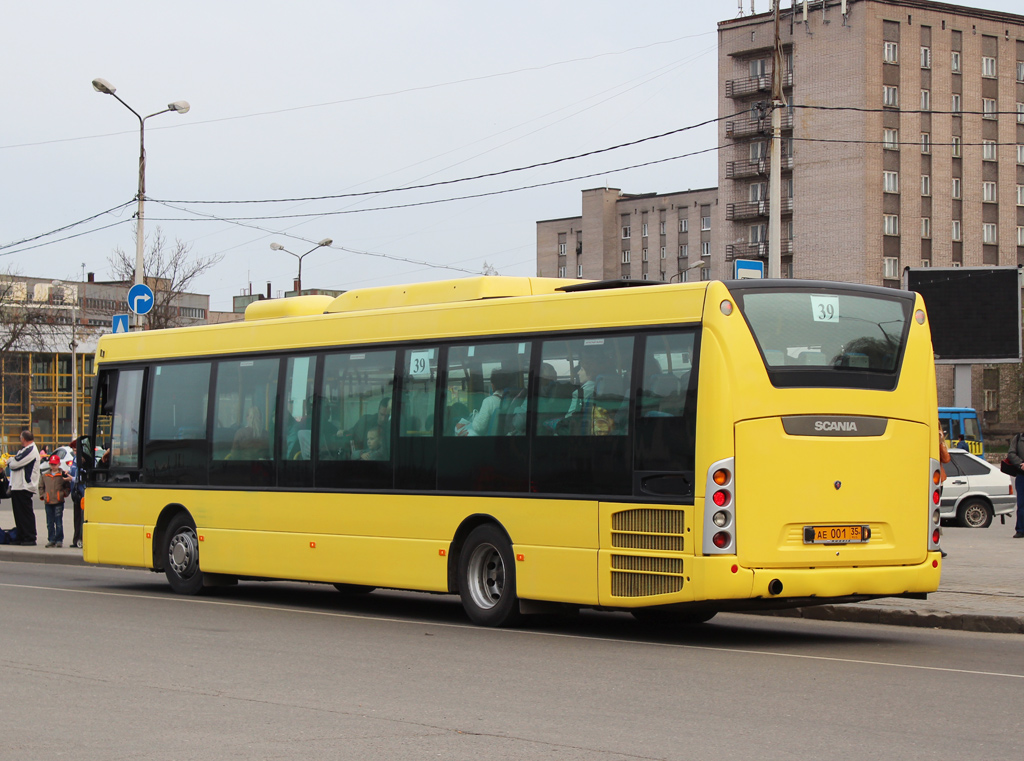 Вологодская область, Scania OmniLink II (Скания-Питер) № АЕ 001 35