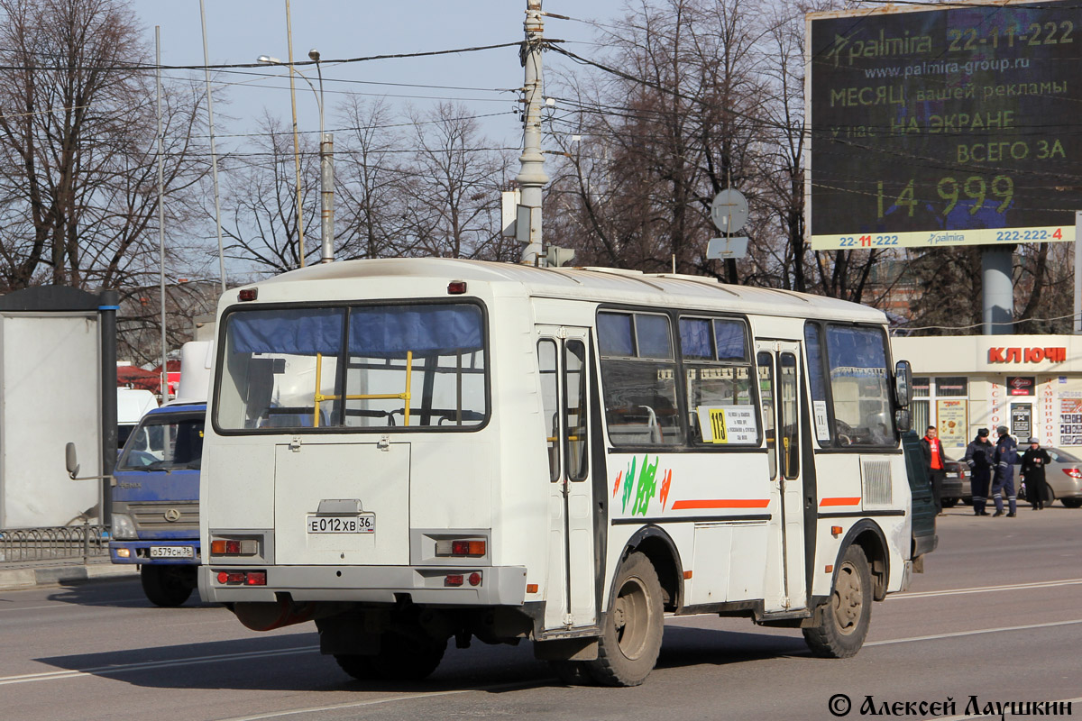 Воронежская область, ПАЗ-32054 № Е 012 ХВ 36