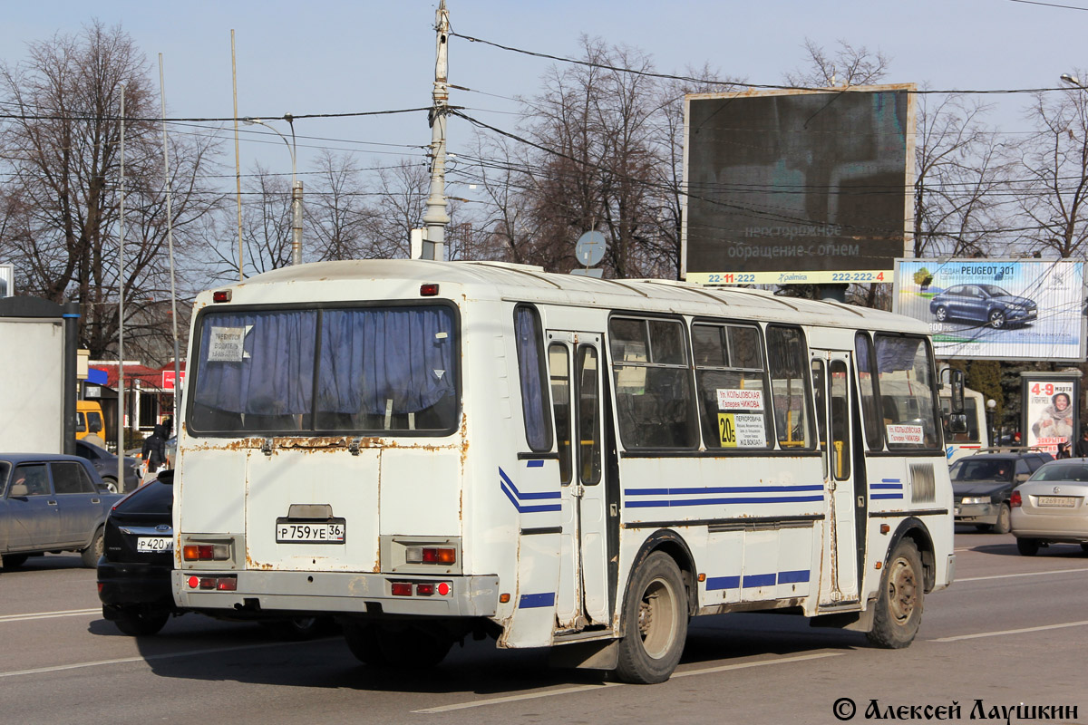 Voronezh region, PAZ-4234 # Р 759 УЕ 36