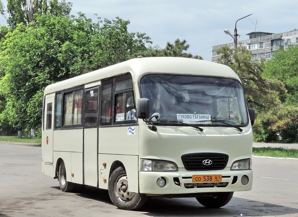 Ростовская область, Hyundai County SWB C08 (РЗГА) № СО 538 61