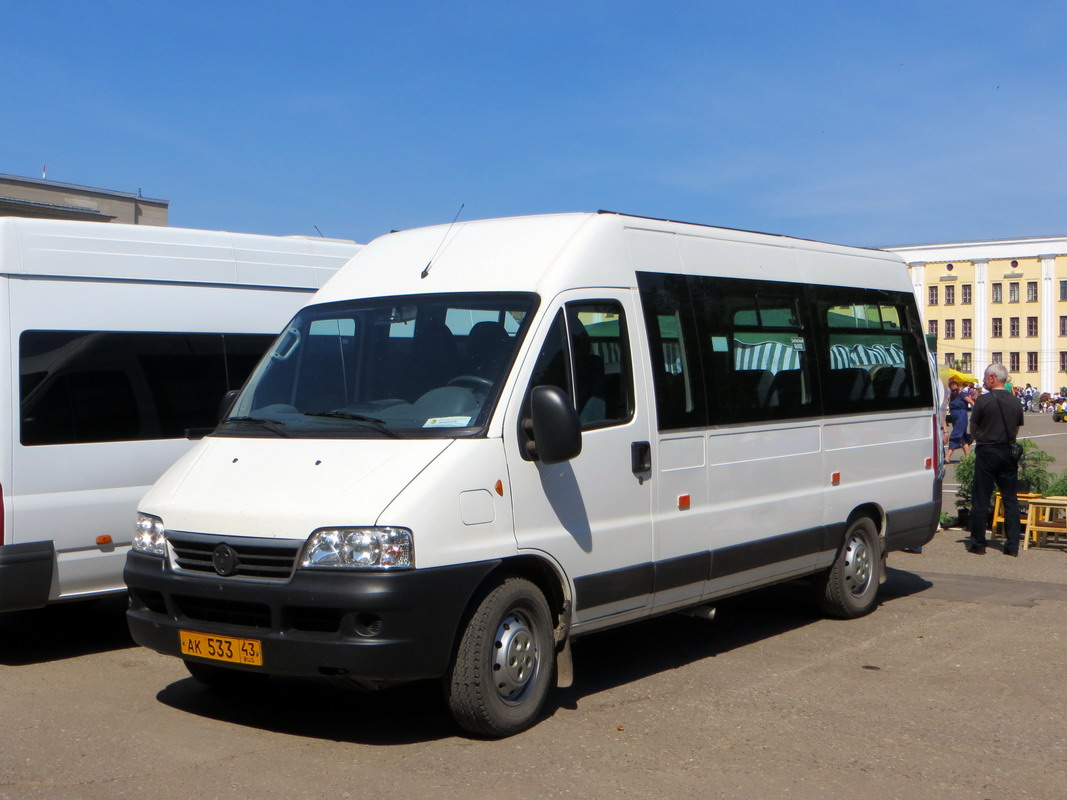 Кировская область, FIAT Ducato 244 CSMMC, -RT № АК 533 43