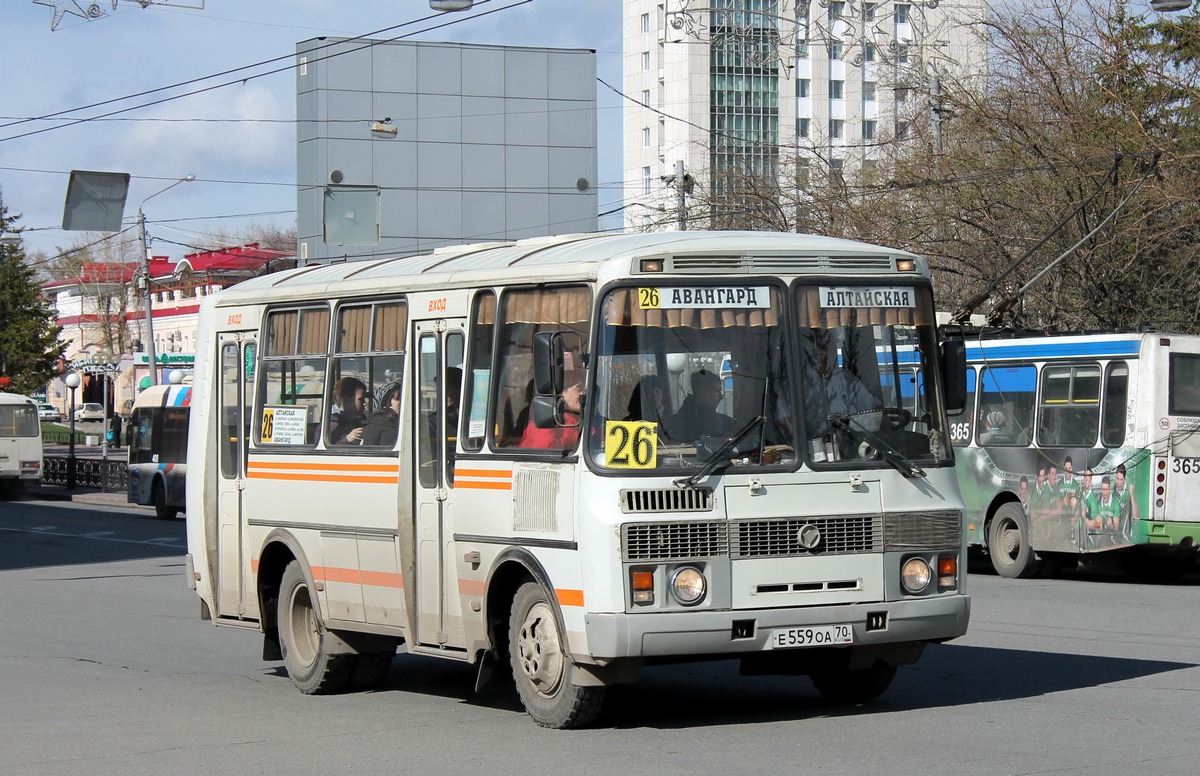 Томская область, ПАЗ-32054 № Е 559 ОА 70