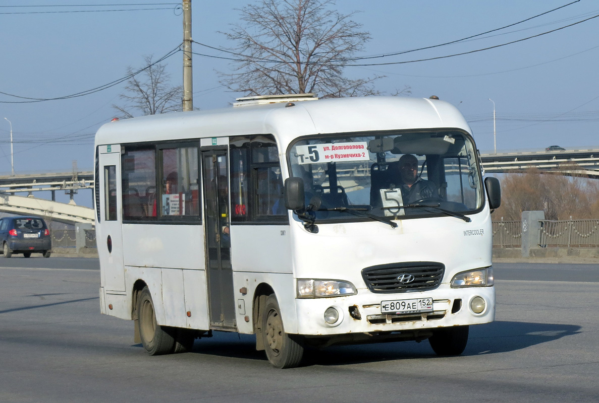 Нижегородская область, Hyundai County LWB C09 (ТагАЗ) № Е 809 АЕ 152