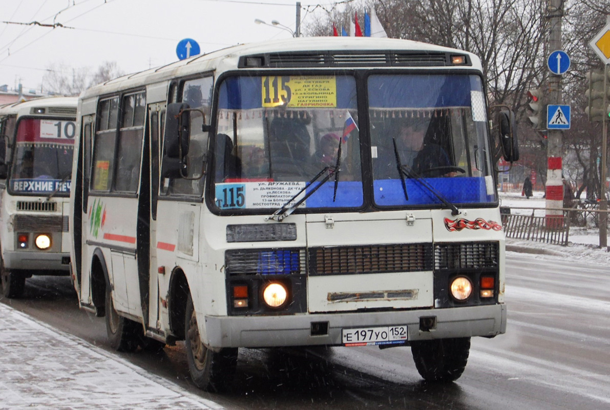 Нижегородская область, ПАЗ-32054 № Е 197 УО 152