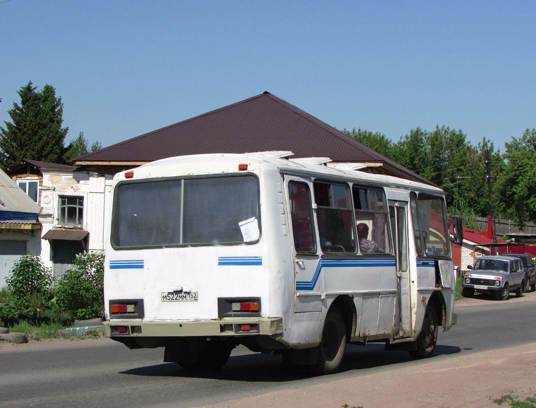 Nizhegorodskaya region, PAZ-3205-110 Nr. М 522 ММ 152