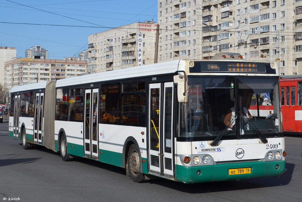 Санкт-Петербург, ЛиАЗ-6213.20 № 2409