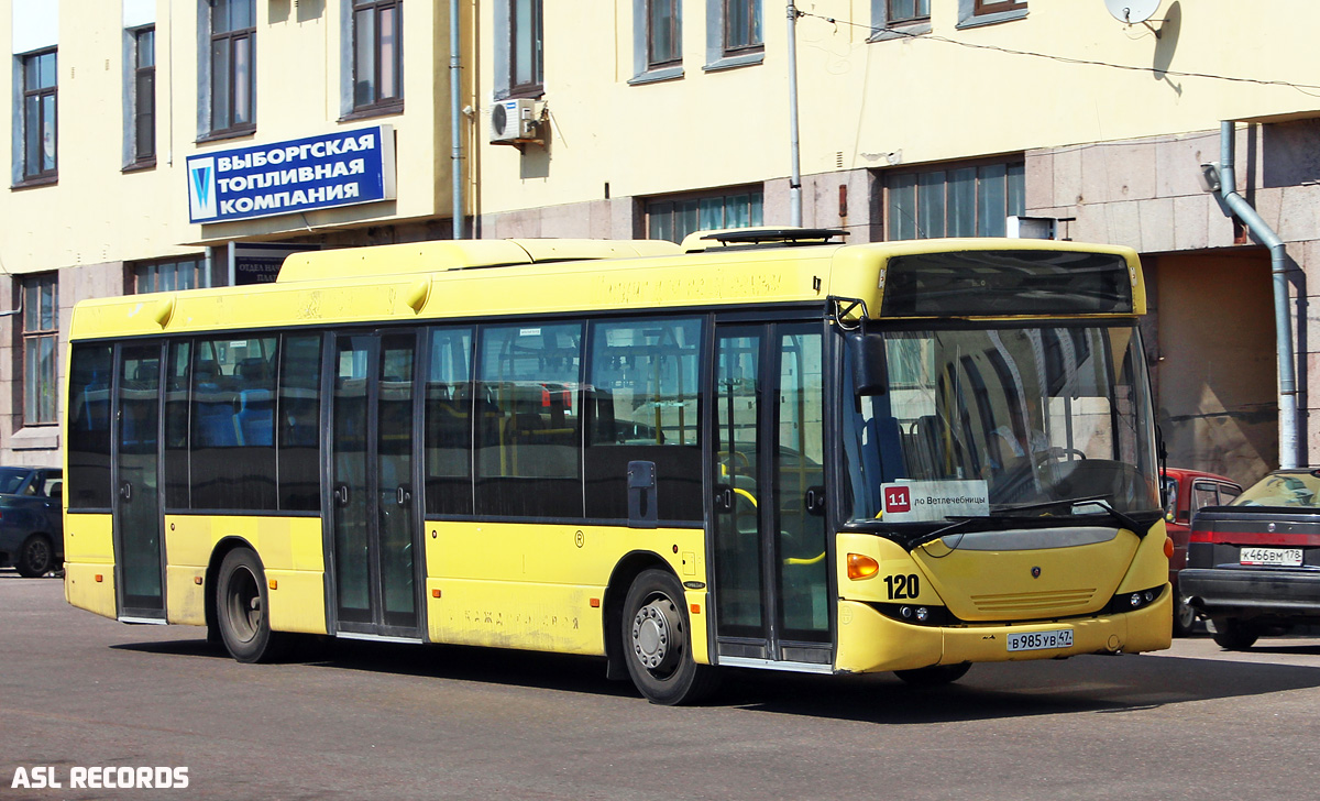 Ленинградская область, Scania OmniLink II (Скания-Питер) № 120