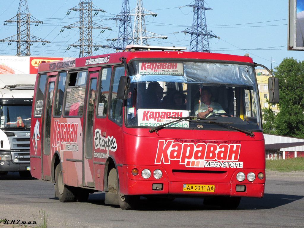 Днепропетровская область, Богдан А09201 № AA 2311 AA