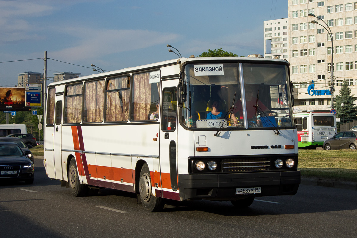 Москва, Ikarus 256.21H № Е 468 ХР 197