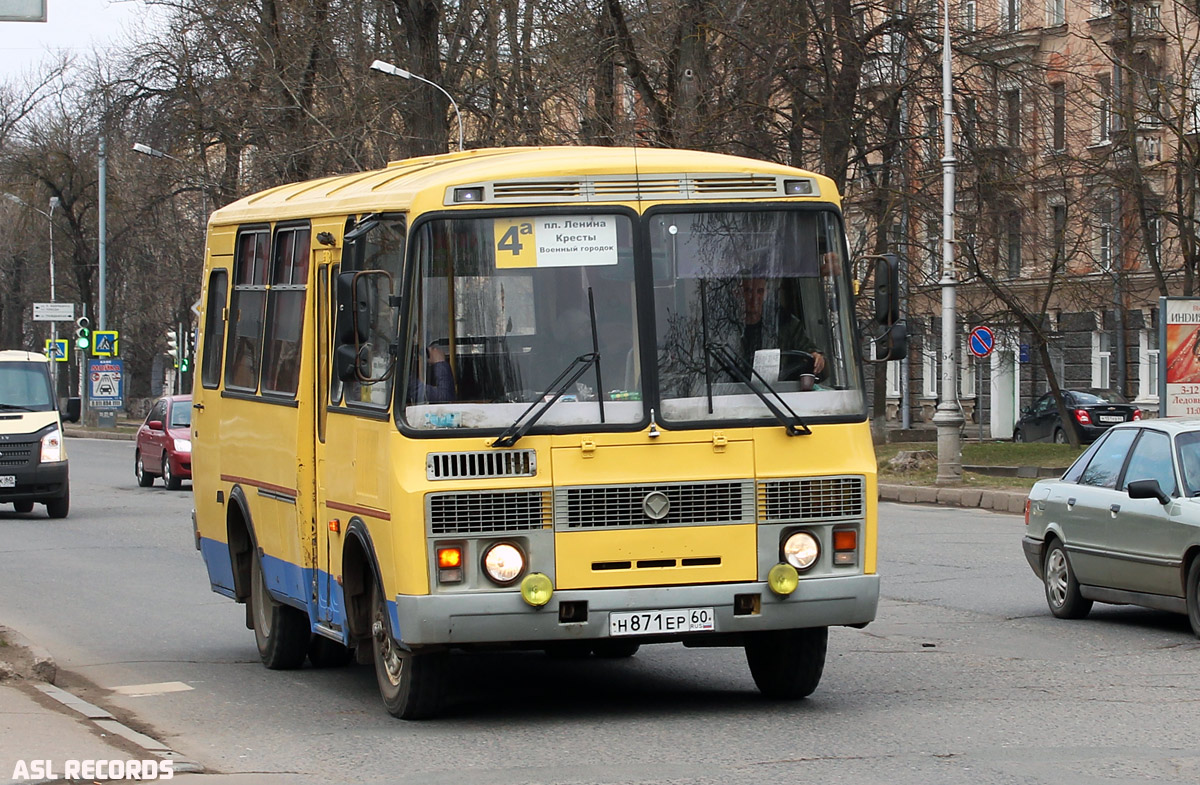 Псковская область, ПАЗ-32053 № Н 871 ЕР 60