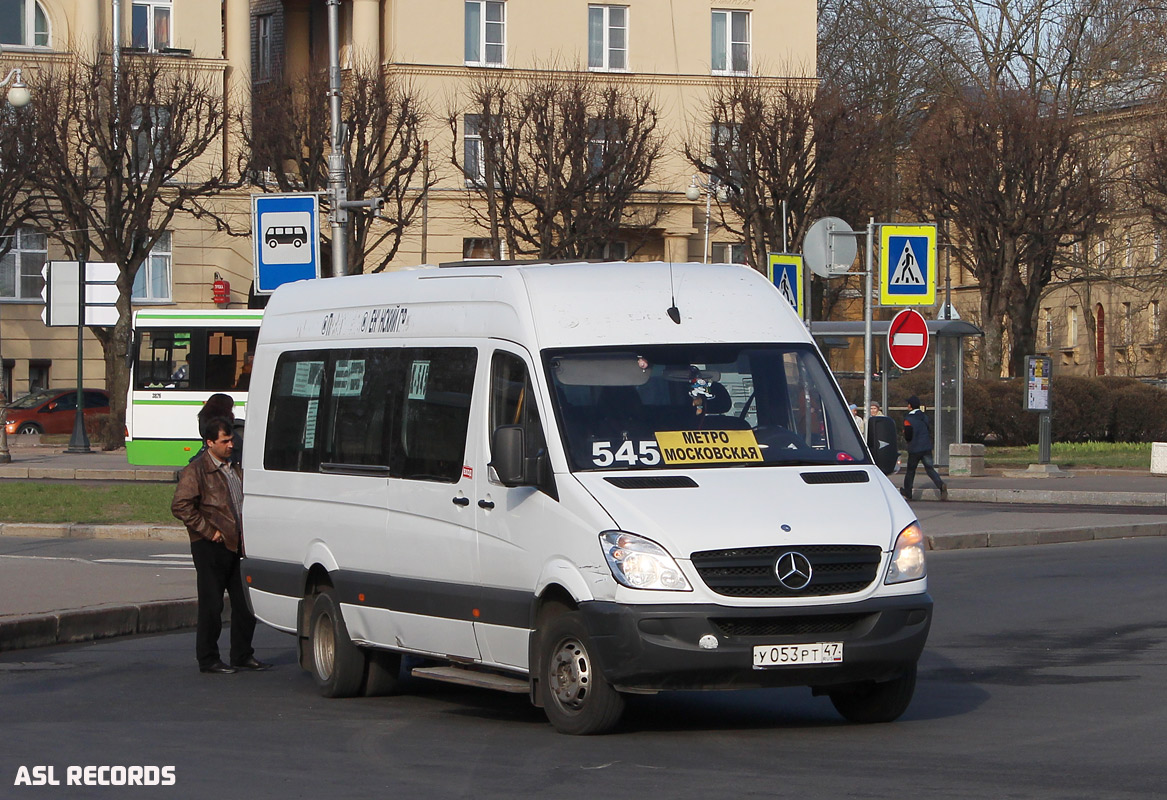 Санкт-Петербург, Луидор-22360C (MB Sprinter) № У 053 РТ 47