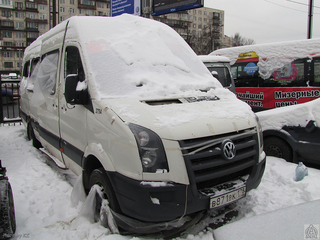 Санкт-Петербург, БТД-2219 (Volkswagen Crafter) № 2754