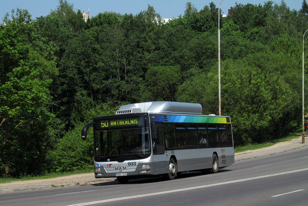 Литва, MAN A21 Lion's City NL273 CNG № 933