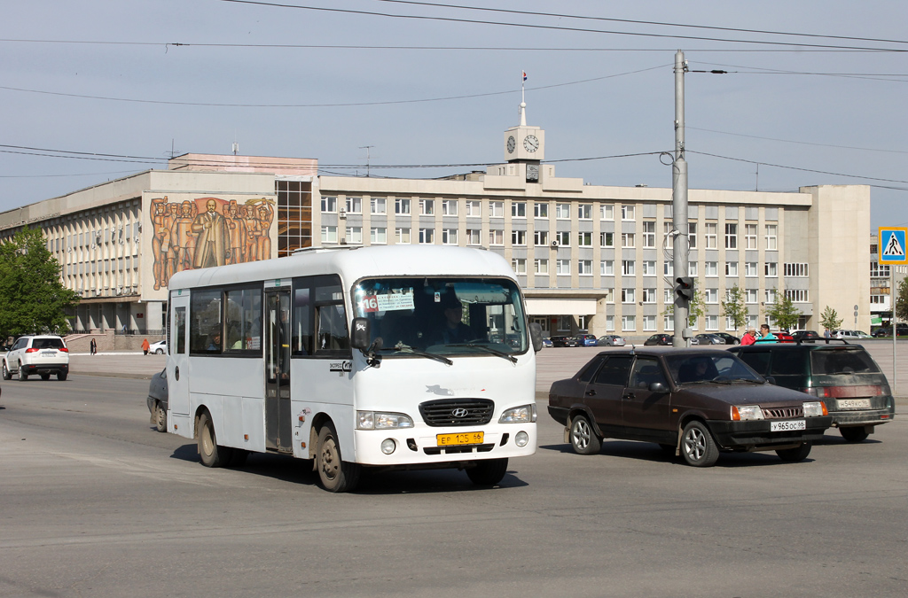 Свердловская область, Hyundai County LWB (ТагАЗ) № ЕР 125 66