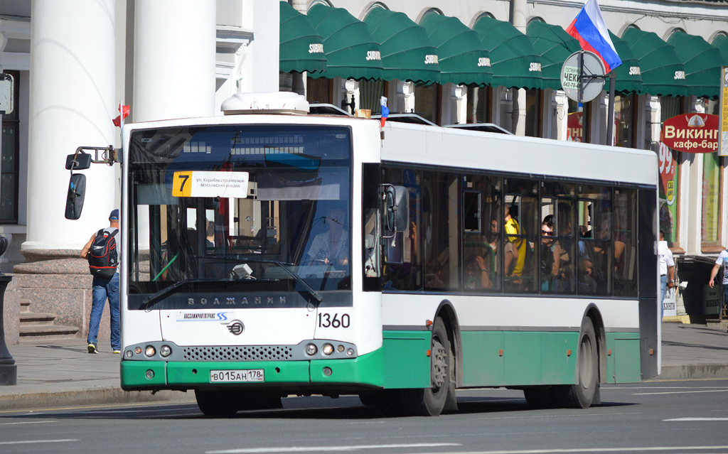 Санкт-Петербург, Волжанин-5270-20-06 "СитиРитм-12" № 1360