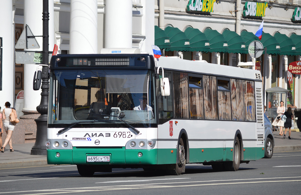 Санкт-Петербург, ЛиАЗ-5292.60 № 6982