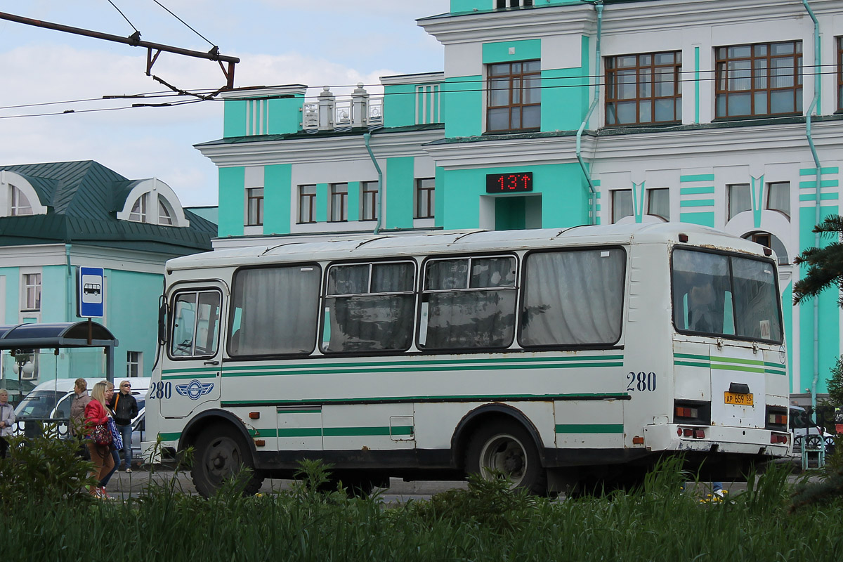 Омская область, ПАЗ-32053 № 280