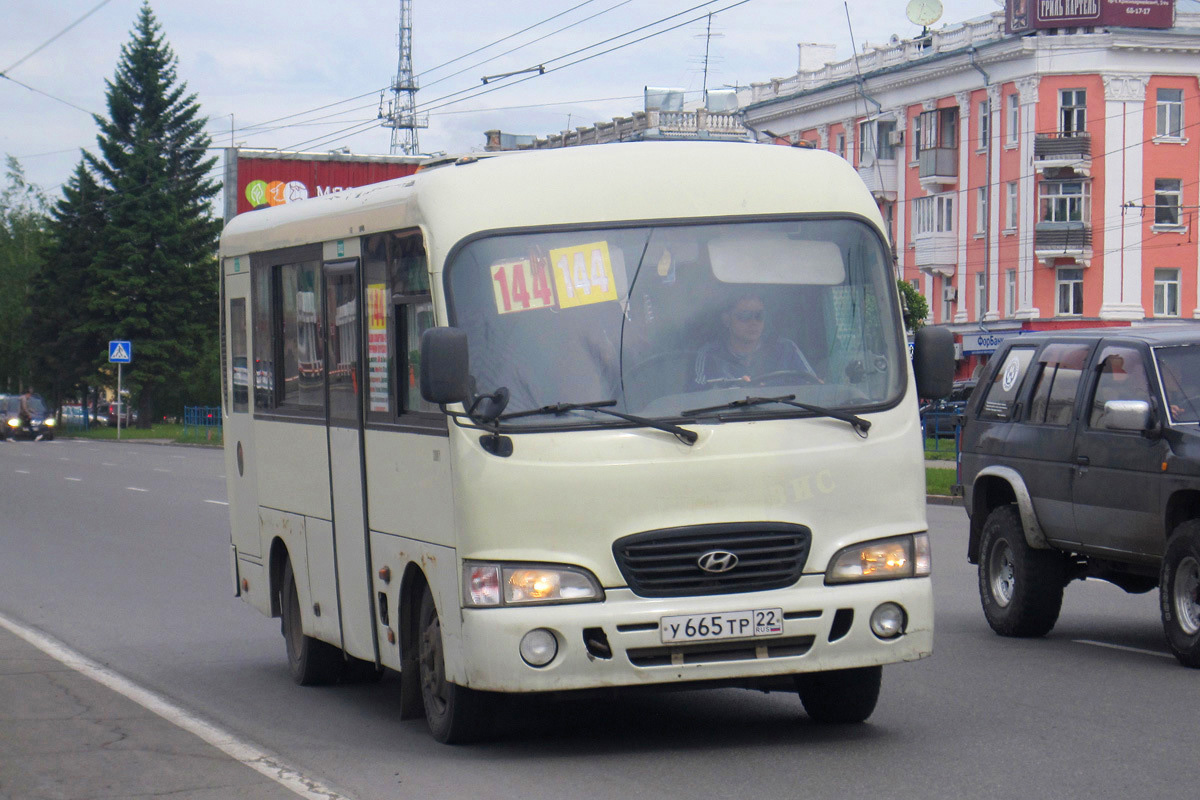 Алтайский край, Hyundai County SWB C08 (РЗГА) № У 665 ТР 22