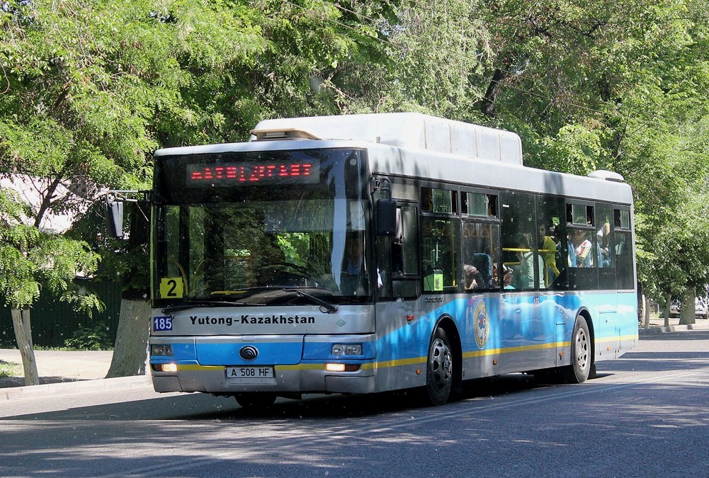 Алматы, Yutong ZK6120HGM № 185