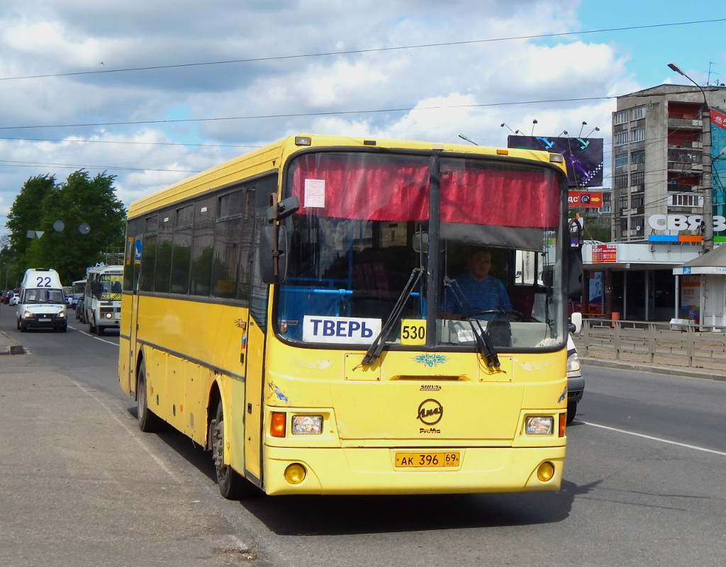 Тверская область, ЛиАЗ-5256.33-01 (ГолАЗ) № АК 396 69