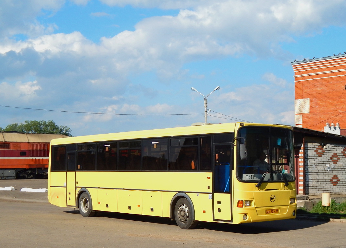 Тверская область, ЛиАЗ-5256.34 (ГолАЗ) № АН 755 69