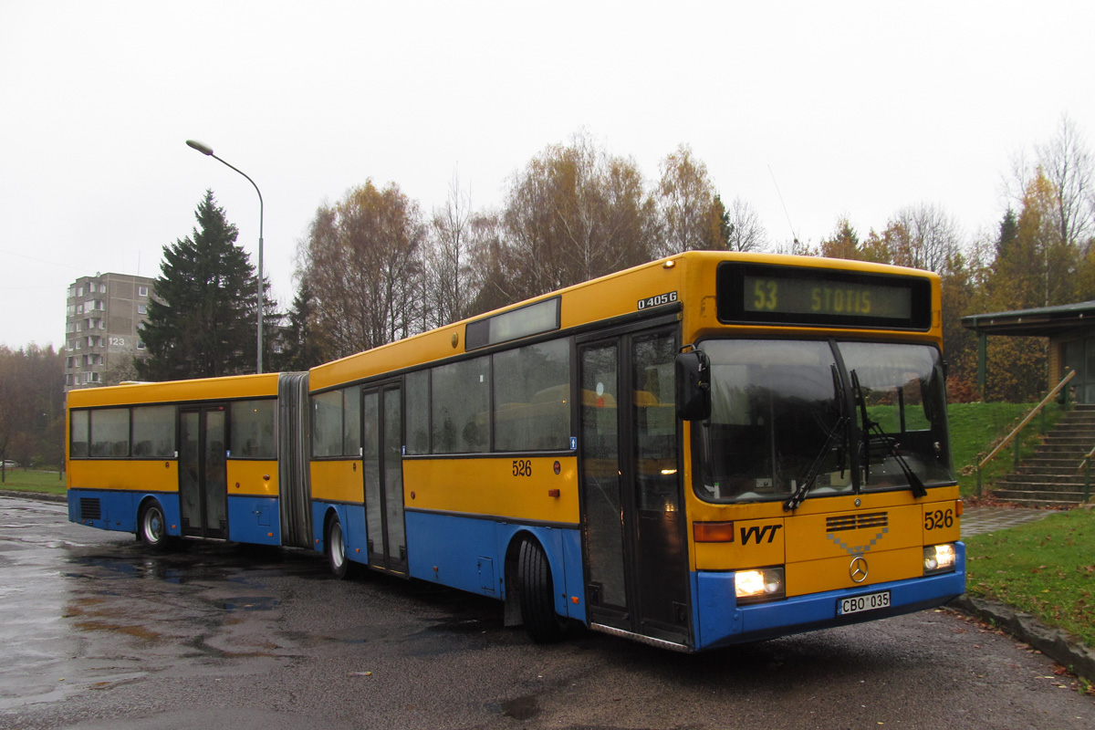 Литва, Mercedes-Benz O405G № 526