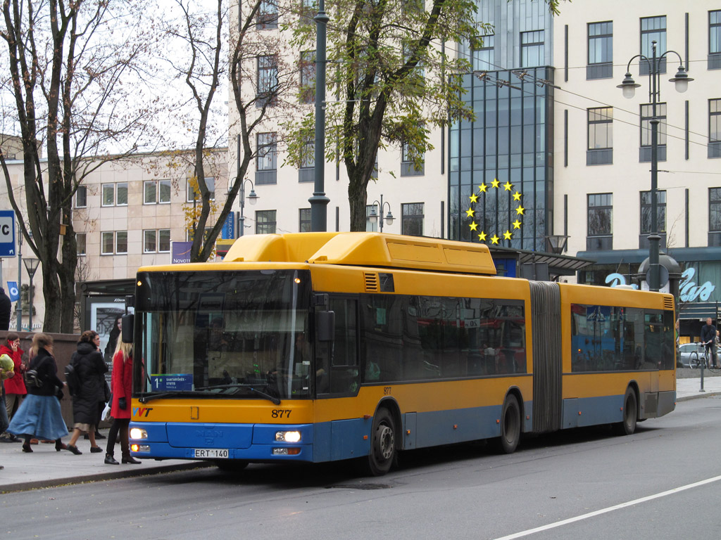 Литва, MAN A23 NG313 CNG № 877