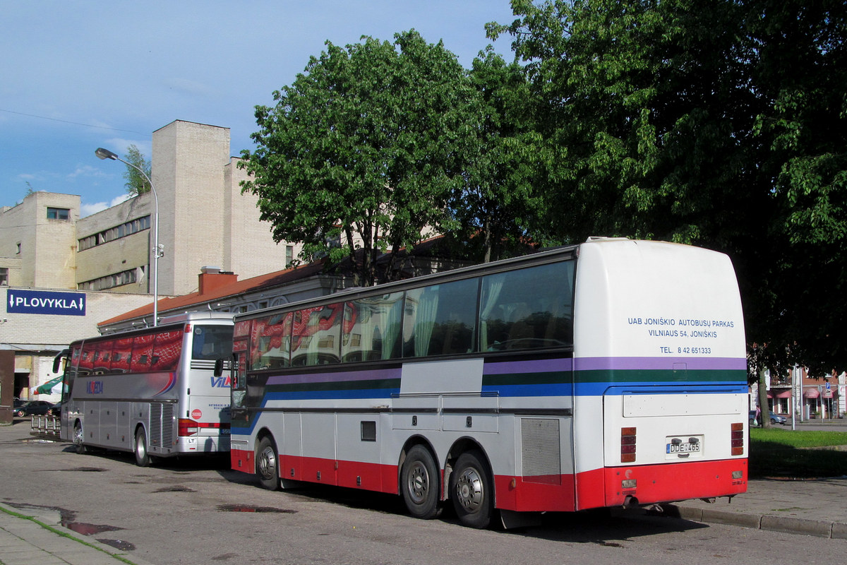 Литва, Van Hool T8 Alizée 360 № DDE 465