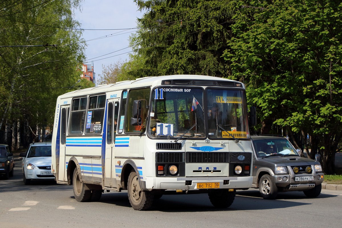 Томская область, ПАЗ-32054 № ВС 732 70