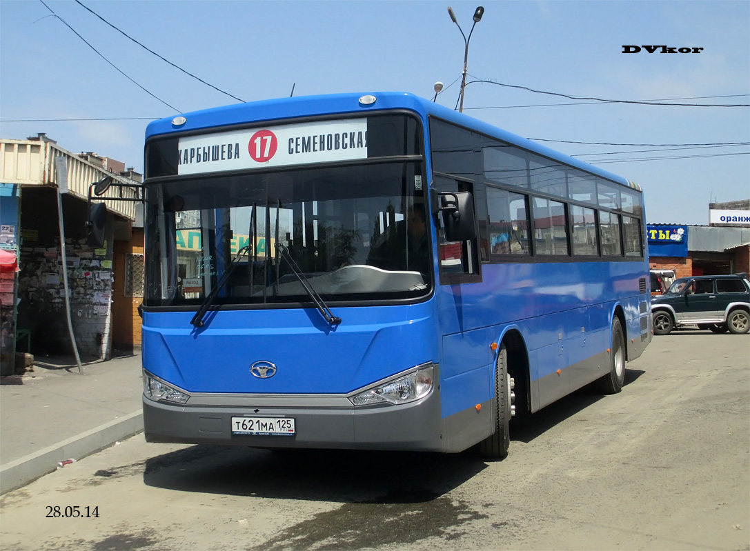 Приморский край, Daewoo New BS106 № Т 621 МА 125