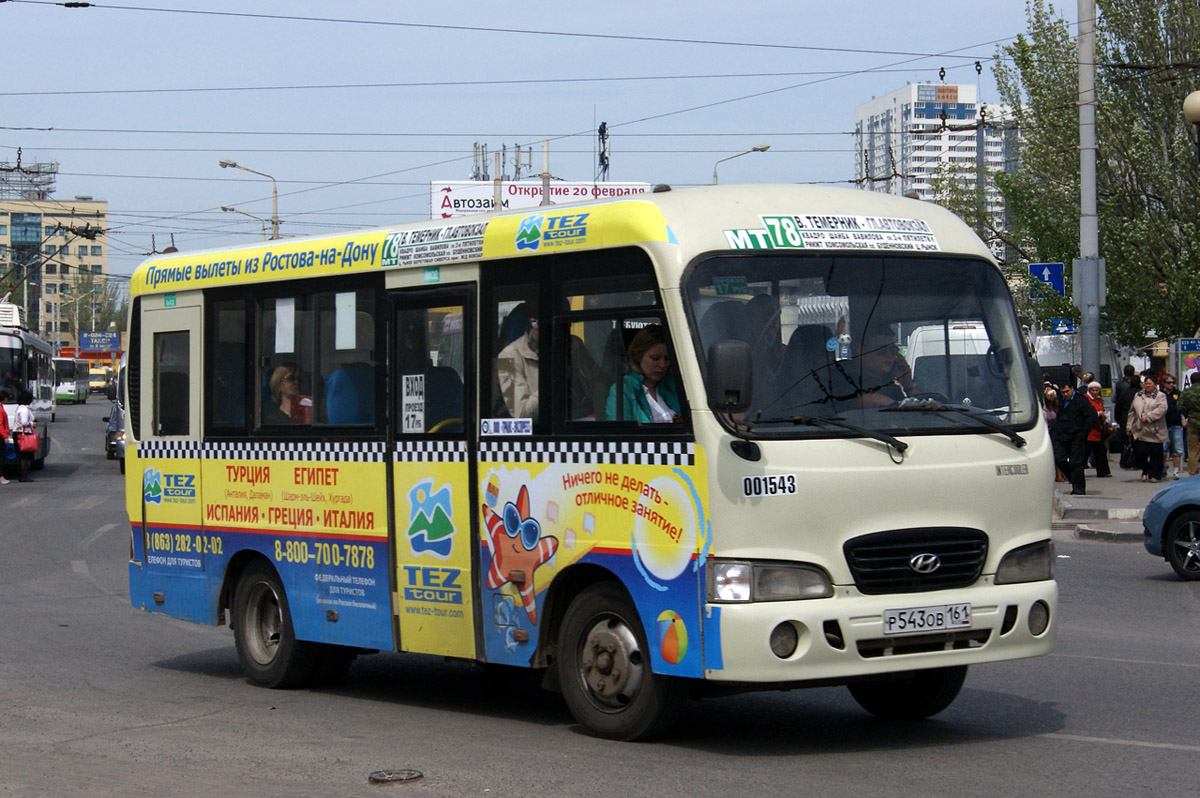 Ростовская область, Hyundai County SWB C08 (РЗГА) № 01543