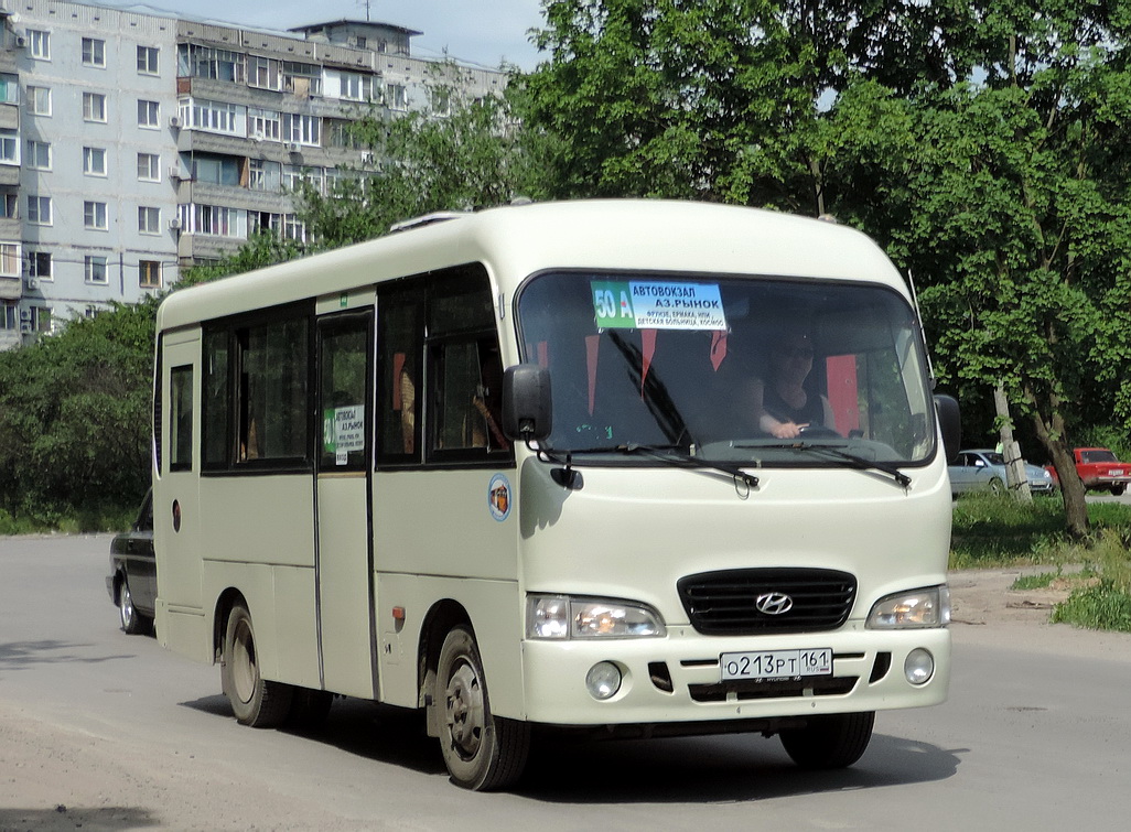 Rostov region, Hyundai County SWB C08 (RZGA) Nr. О 213 РТ 161