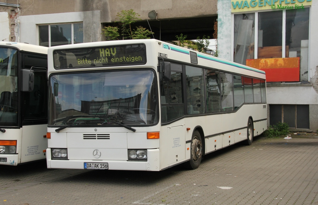 Гессен, Mercedes-Benz O405N2 № DA-AK 156