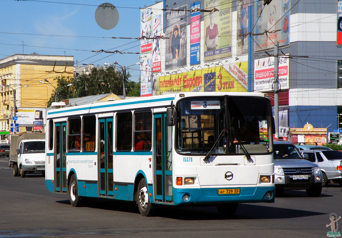 Nizhegorodskaya region, LiAZ-5256.26 Nr. 15378