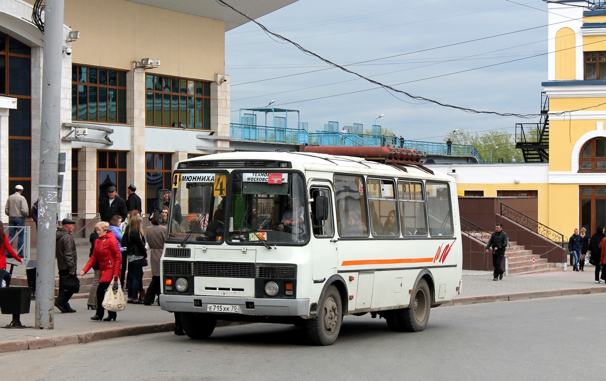 Томская область, ПАЗ-32054 № Е 715 ХК 70