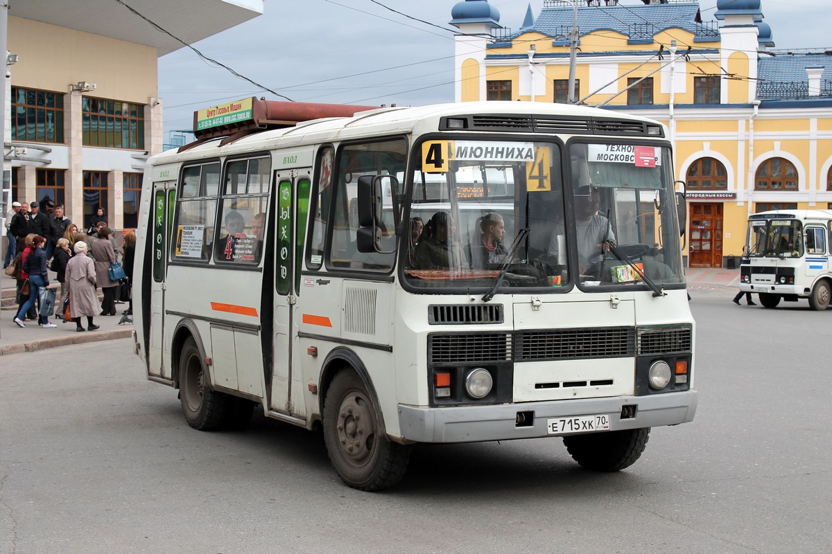 Томская область, ПАЗ-32054 № Е 715 ХК 70