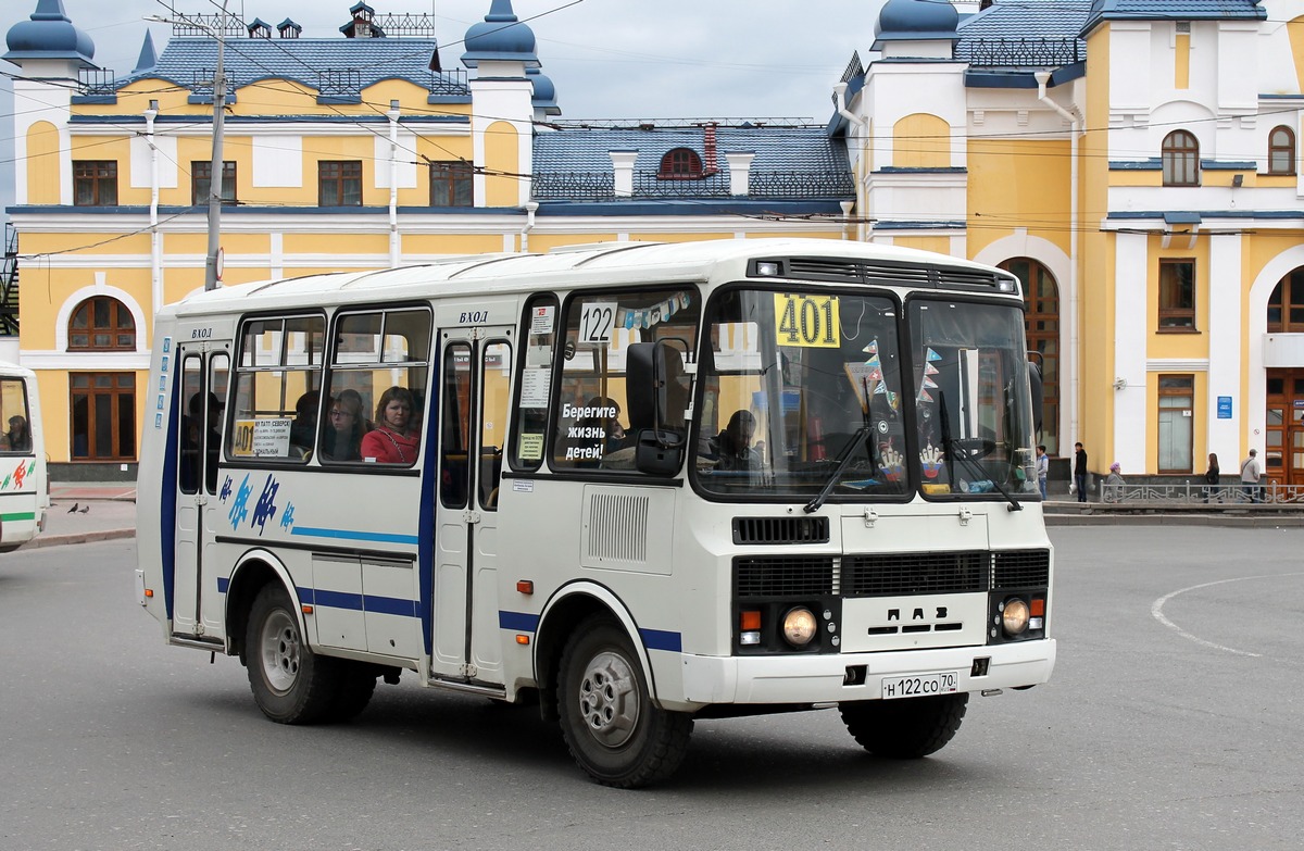 Томская область, ПАЗ-32054 № Н 122 СО 70