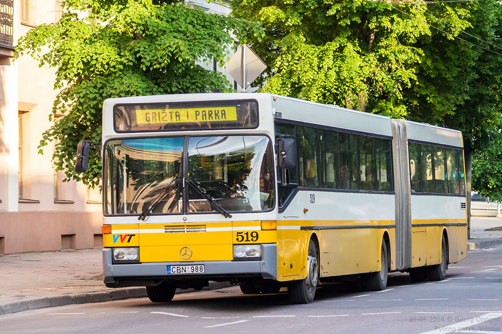 Литва, Mercedes-Benz O405G № 519