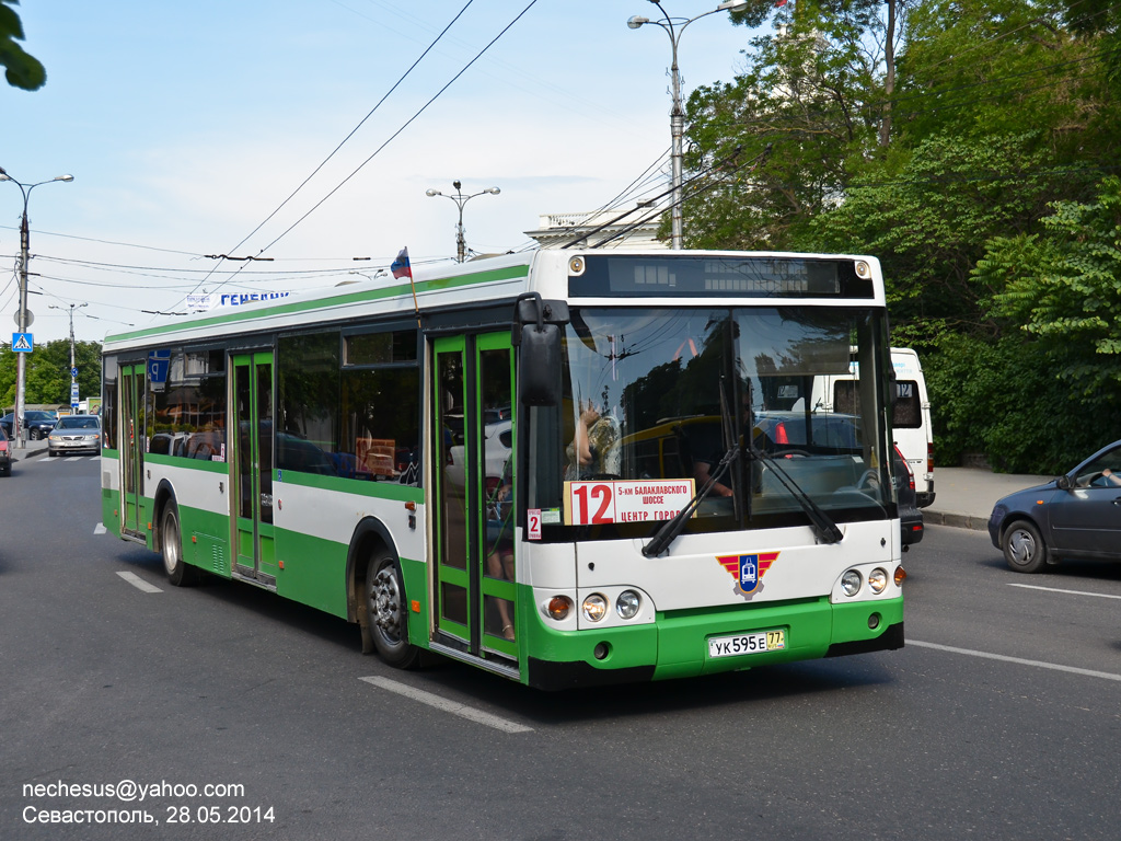 Sevastopol, LiAZ-5292.20 № УК 595 Е 77