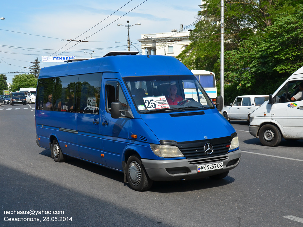 Севастополь, Mercedes-Benz Sprinter W903 313CDI № AK 9253 CK