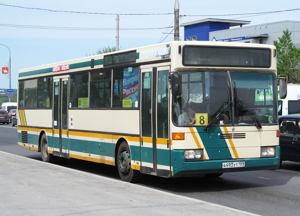 Perm region, Mercedes-Benz O405 # А 493 ХТ 159