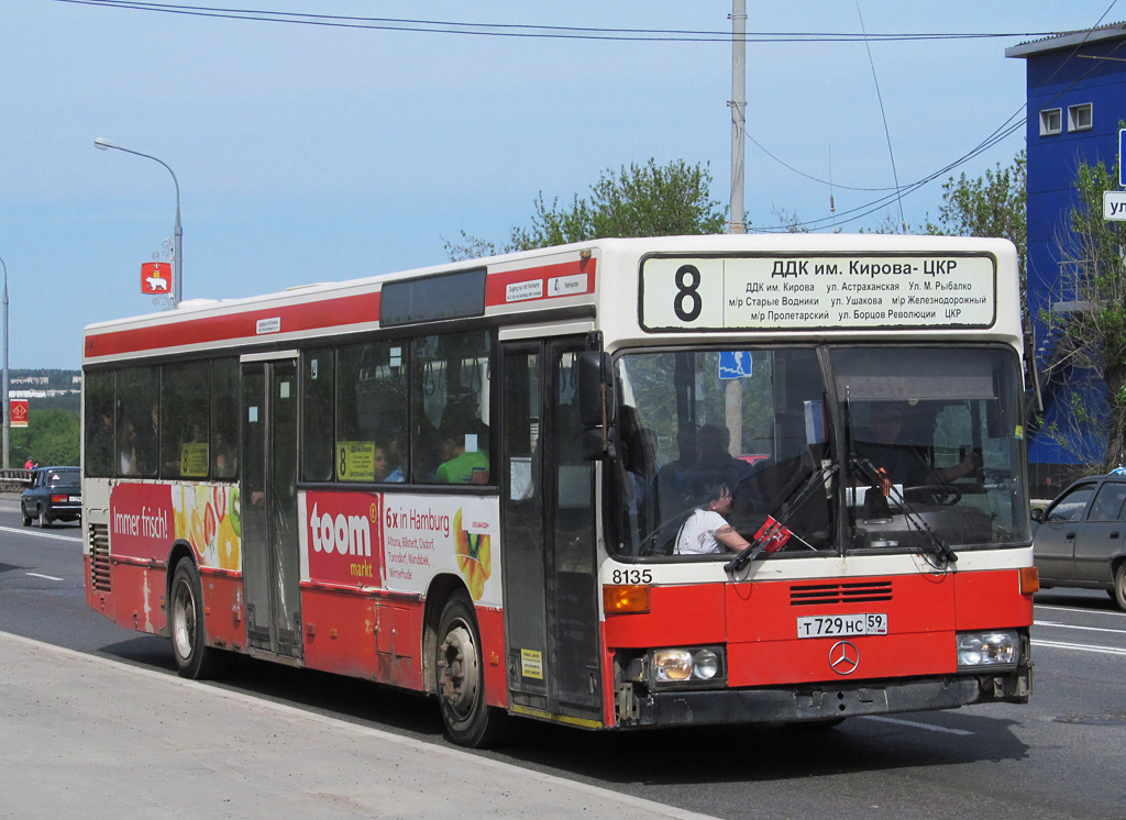 Пермский край, Mercedes-Benz O405N № Т 729 НС 59