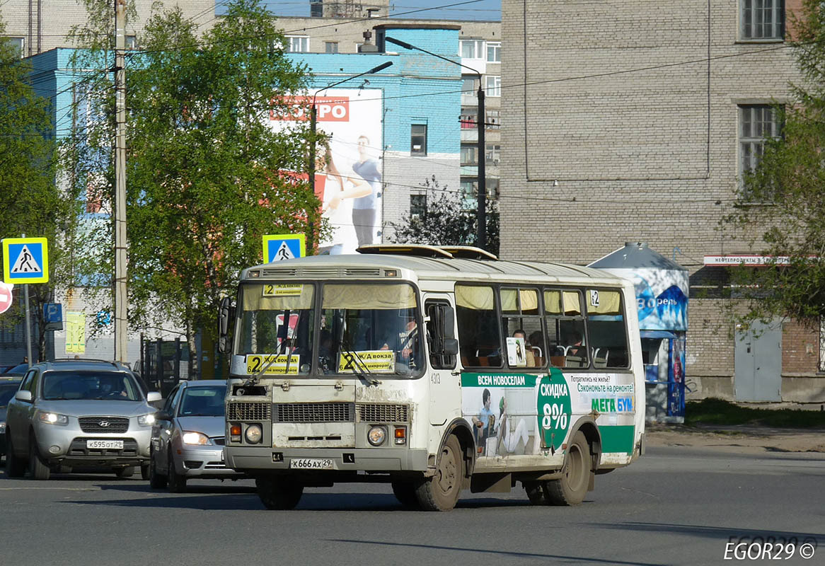 Архангельская область, ПАЗ-32054 № 4313