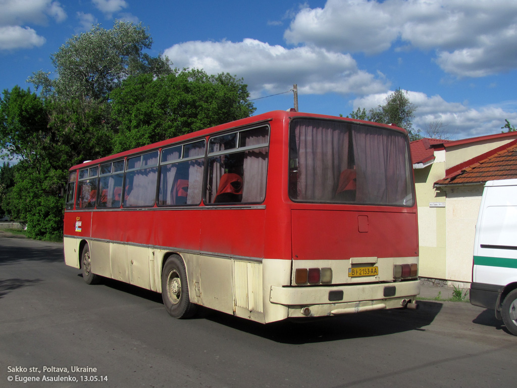 Poltava region, Ikarus 256.74 # BI 2153 AA