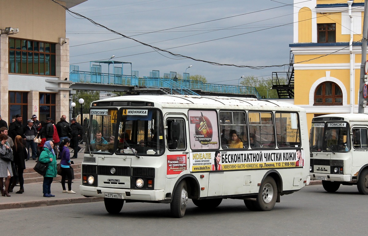 Томская область, ПАЗ-32051-110 № М 375 ХЕ 70