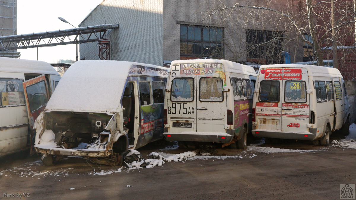 Санкт-Пецярбург, Mercedes-Benz Sprinter W904 408CDI № 13051; Санкт-Пецярбург, Mercedes-Benz Sprinter W904 408CDI № 13123; Санкт-Пецярбург, Mercedes-Benz Sprinter W904 408CDI № 13056